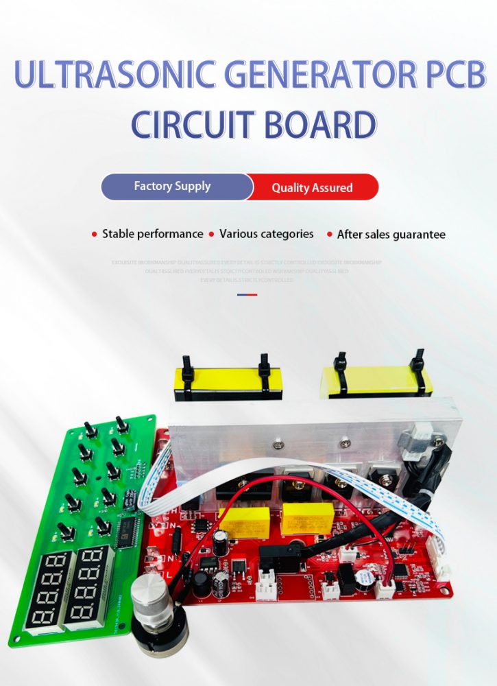 5d7b9adcbe1c629ec72239 725x1000 - Circuit Board Ultrasonic Control Board Generator 40KHZ 300W-1200W Ultrasonic Sound Generator Electronic Control Board