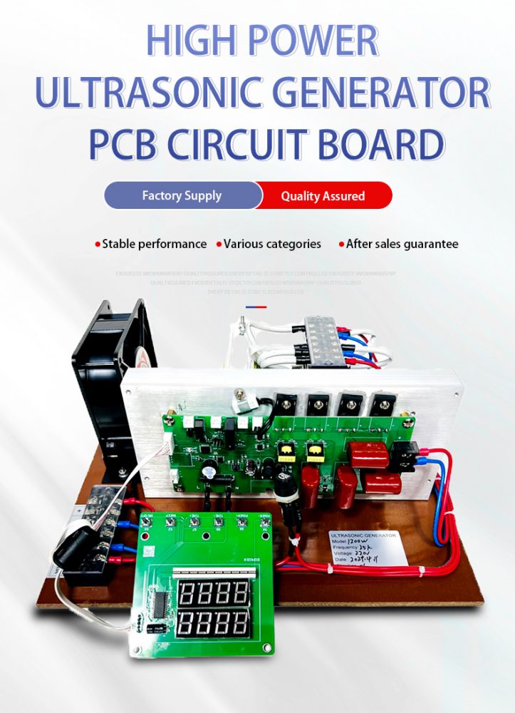 5d7b9adcbe1c629ec72260 723x1000 - 900W Ultrasonic Control PCB Circuit Board Sweep Frequency Ultrasonic Pcb Control Board Customized Circuit Board