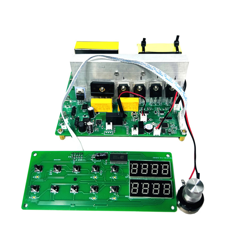 28KHZ-40KHZ Vibrator Circuit Ultrasonic Driver Pcb Board Generator Power Adjustable Ultrasonic Cleaning Generator PCB Board