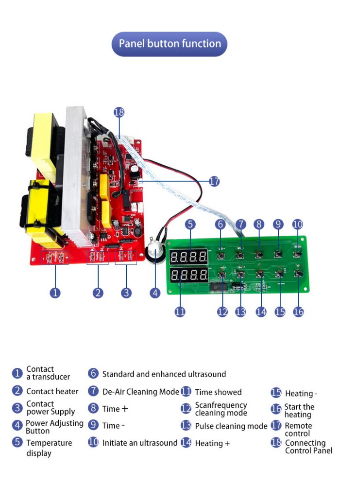 a8d2ec85eaf98407310b40 698x1000 - 200W-1200W 28KHZ Pcb Circuit Board Ultrasonic Sound Generator Kit Ultrasonic Power Supply Pcb Generator Circuit