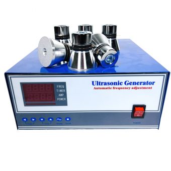 Dual Frequency Adjustable Ultrasonic Generator 1500W Dual Frequency Multifunction Piezoelectric Ultrasonic Cleaning Generator