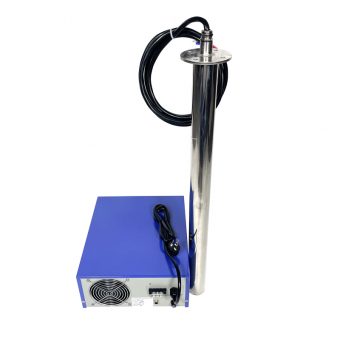 Tubular Ultrasonic Processor Industry Cleaning 28kHz Fully Immersible Ultrasonic Tubular Transducer Cleaner Rod